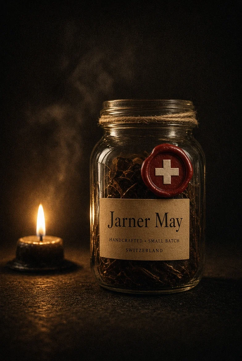 Bocal Jarner May scellé à la cire rouge